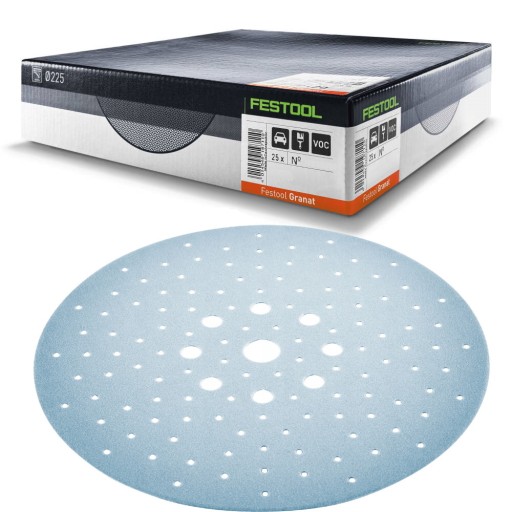 Наждачная бумага диски planex 225 P40 25шт Festool