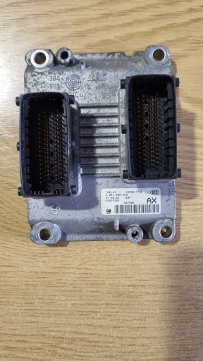 0261208940 55557933 - Компьютер двигателя opel corsa d ax, z12xep, до рестайлинга, оригинал, разборка