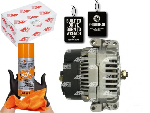 ASPA0035#ECS-PCP+K - Генератор vito sprinter 2.2cdi 97- 115a as-pl #petrolhead pro+ kit4