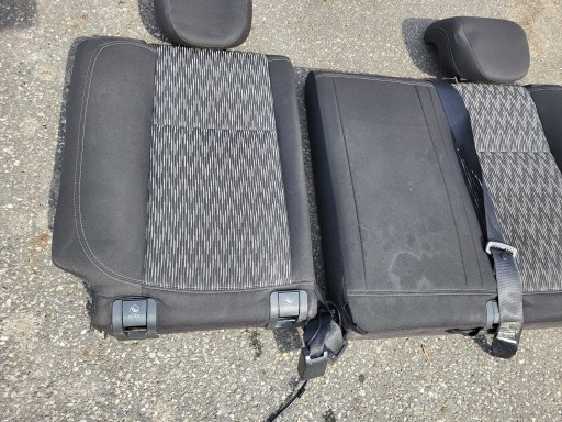 OPARCIE DZIELONE KANAPY hinten Sitz heck kopfstuetzen MATERIAL OPEL MOKKA OE