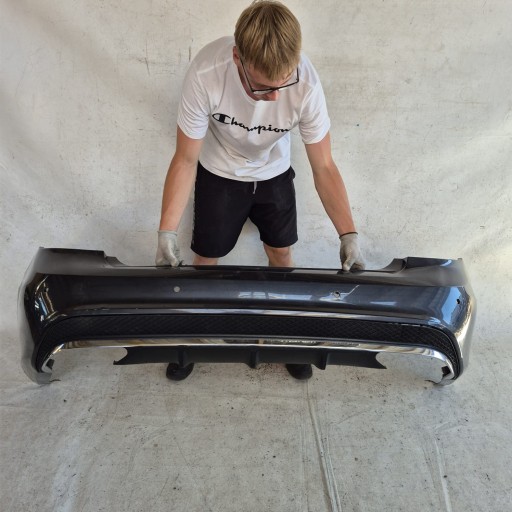 MERCEDES E-KLASA W207 COUPE AMG LIFT 12- bumper rear part rear PDC