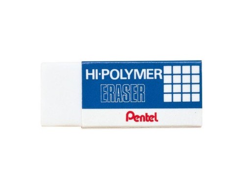Гумка Pentel біла 1 шт.