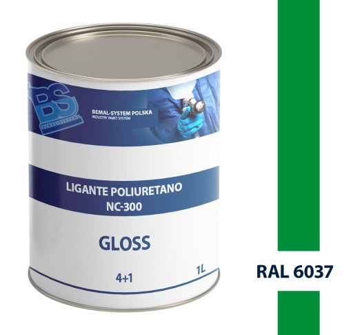 BEMAL СУДНОВА ФАРБА-ПОЛІУРЕТАНОВИЙ ЛАК-1L-RAL 6037