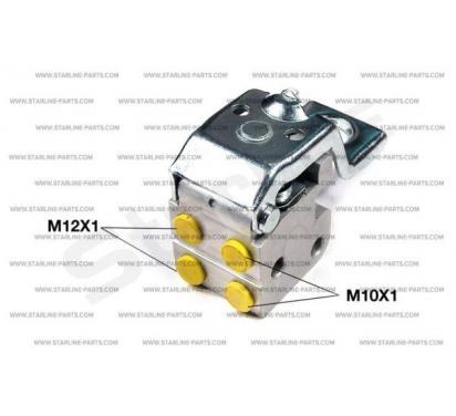 ST279 - STARLINE КОРЕКТОР ГАЛЬМІВНОГО ЗУСИЛЛЯ RENAULT