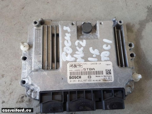 Двигун комп фокус mk2 1.6 tdci 5m51-12a650-ua 2007 ford