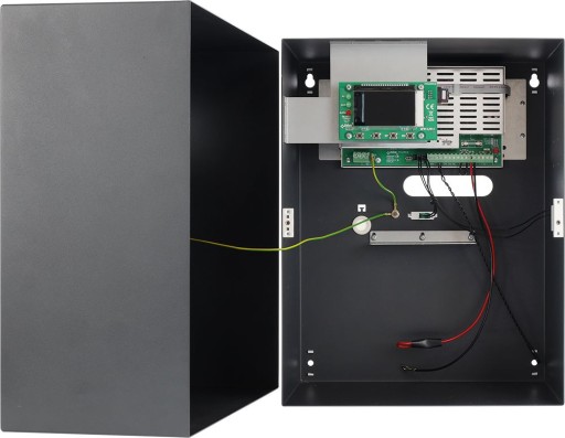 Буферный источник питания pulsar hpsg3-24v2a-c-lcd 27.6vdc 2a 55.2w max 2x17ah ip44