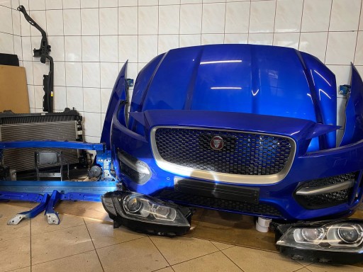 ЛАМПЫ ПЕРЕДНЕГО БАМПЕРА КРЫЛО РЕМЕНЬ РАДИАТОРА JAGUAR F-PACE X761 R-SPORT