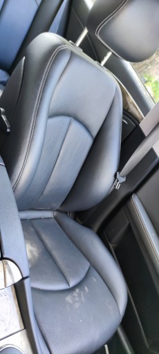 MERCEDES W211 сиденье передний левый лифт белая нить