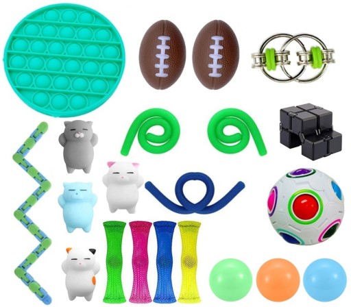 НАБІР ІГРАШОК-АНТИСТРЕС FIDGET TOYS BUBBLE