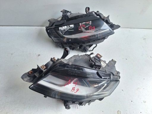 AUDI A4 B8 8K 08-11 light right + support + washer UK