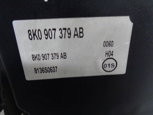 AUDI A4 B8 8K A5 8T riadiaca jednotka Pumpa ABS ESP 09R- 8K0907379AB