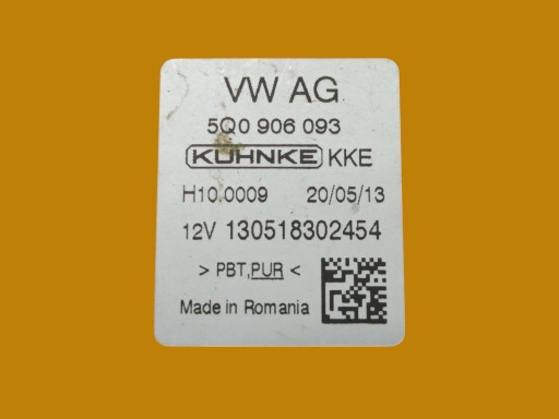 modulo POMPY carburante 5Q0906093 Skoda Octavia III (2012- )