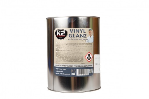K2 Vinyl GLANZ 5L для гуми та пластику