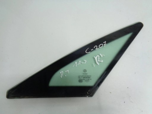 MERCEDES W207 C207 11R WINDOW BODYWORK RIGHT REAR PART