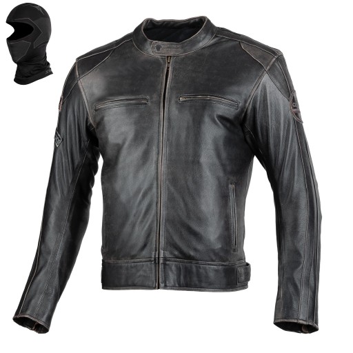 МОТОЦИКЛЕТНА куртка шкіряна Seca Aviator II БЕЗКОШТОВНО