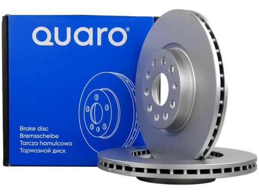 QUARO ПЕРЕДНІ ГАЛЬМІВНІ ДИСКИ QD8286