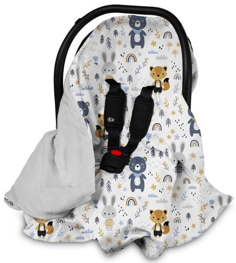 Ковдра Babymam 100х100см різнокольорове