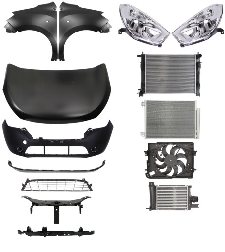 3362 - Dacia Dokker 12 — Маска ремня бампера