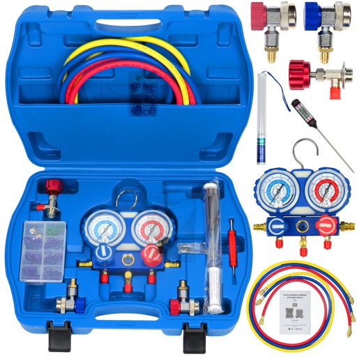 КОНДИЦІОНЕР ЗАПОВНЕННЯ МЕТР ТЕСТЕР + ТЕРМОМЕТР