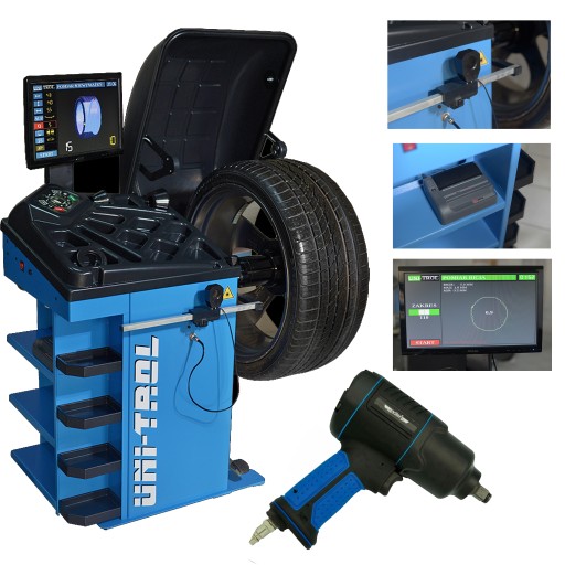 UNITROL 3305lp автоматический балансировочный станок с жк-монитором