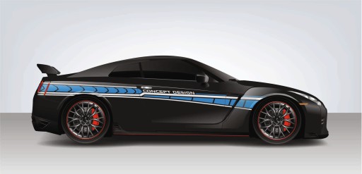 Тюнинг наклейка ремни на авто, автомобиль качество!