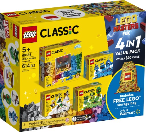 LEGO Classic 66666 Classic Bundle Pack, додатковий пакет «4 в 1» LEGO Masters