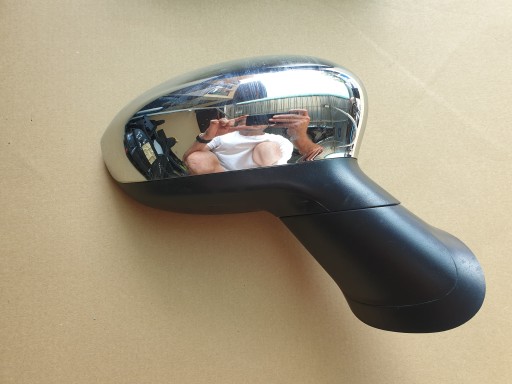 mirror right FIAT PUNTO EVO 2009- EUROPA 3 PIN CHROM