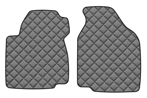 Коврики передние кожаные для FORD FIESTA MK4 99-02 толстые