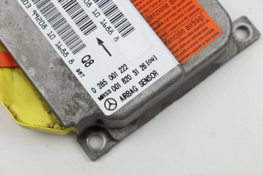 MERCEDES 168 A-KLASA module SENSOR airbag of the airbags 0018203126 0285001222
