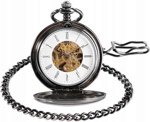 Vreckové hodinky rozprávajúce rímske číslice vintage