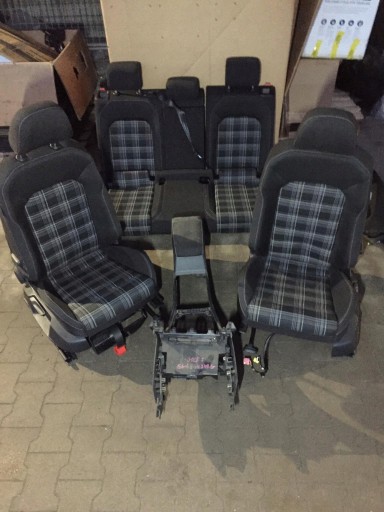 VW GOLF 7 GTD УНІВЕРСАЛ ХЕТЧБЕК СИДІННЯ ТУНЕЛЬ БОКОВИНИ