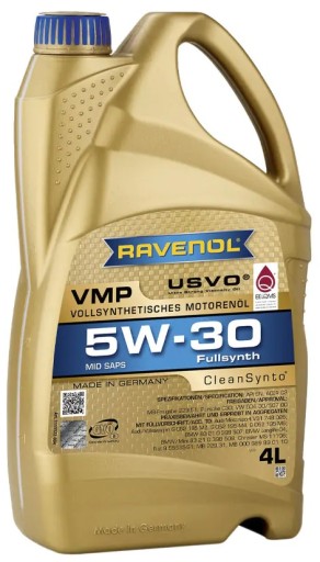 Масло моторное Ravenol VMP 5W30 4л.