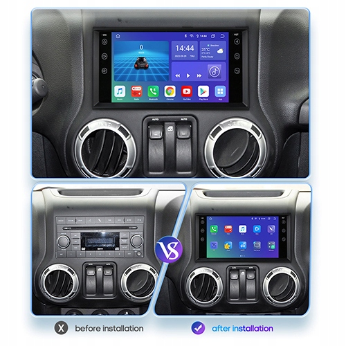 РАДИО GPS BT JEEP 300C CHEROKEE ANDROID 4/64G SIM-карта