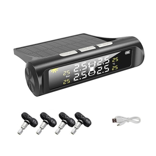 Солнечная TPMS автомобильная шина монитор датчик давления