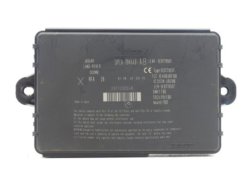module of control KEYLESS JAGUAR XF DPLA-19H440-AB
