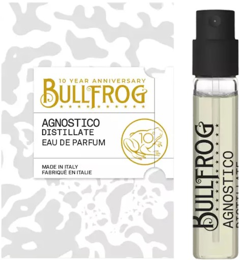 Bullfrog Eau de Parfum Agnostico Distilatte - Pánsky parfum vzorka 2 ml