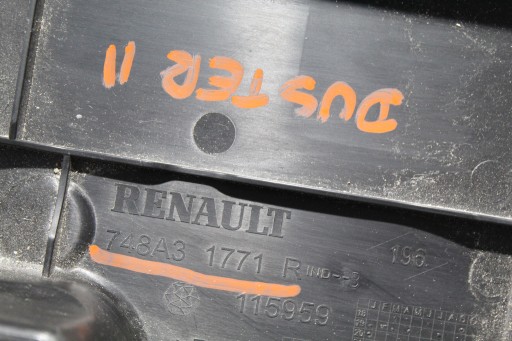 cover chassis left DACIA DUSTER II 2 748A31771R