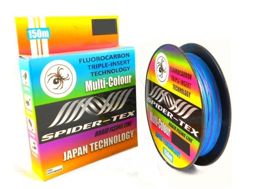 Тесьма SPIDER TEX MULTICOLOR 0,25ММ-150М
