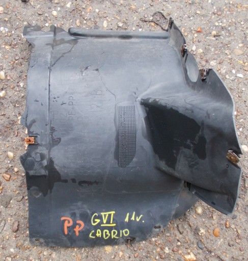 VW GOLF VI CABRIO 1.4 TSI 11R mudguard right front 5K7805912