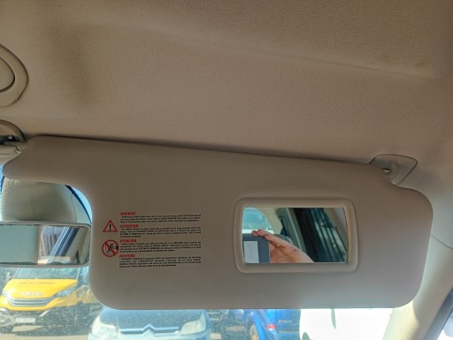 visor cover sun right of the passenger Renault Scenic 2 FL 05-08
