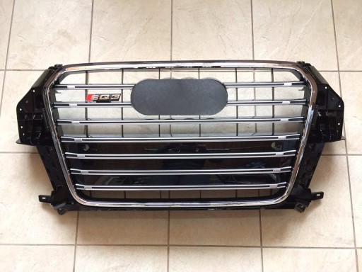 Решітка радіатора Audi Q3 дизайн SQ3 2012-2015 Хром