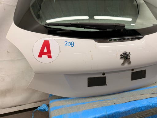 Peugeot 208 5D trunk door boot rear part rear complete EWPB