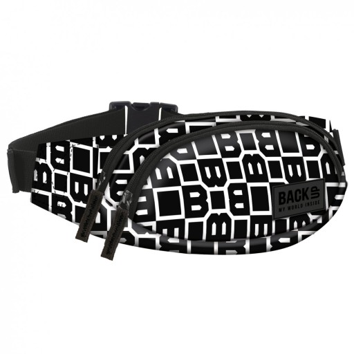 Сумка дитяча Backup біла, чорна