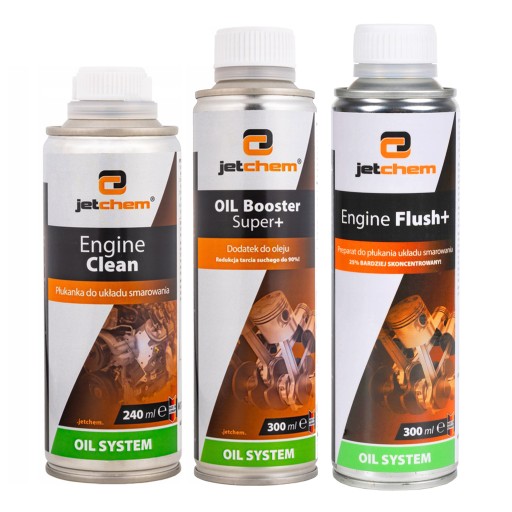 Ополаскиватель для двигателя, масляная присадка полный комплект