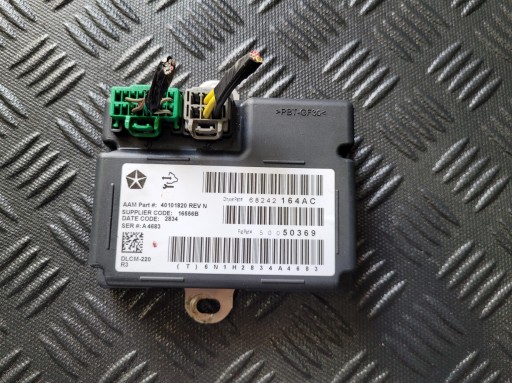module control unit transmission 68242164AC JEEP CHEROKEE KL 2.0 CRD MTJ MULTIJET