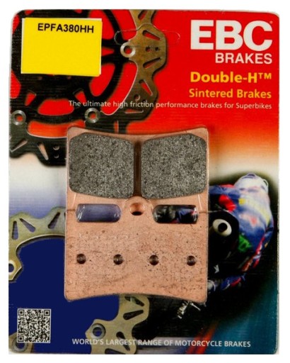 EPFA380HH - ТОРМОЗНЫЕ КОЛОДКИ EBC YAMAHA XT 1200 С TENERE 10-15