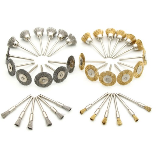 36 ШТ. НАБОР СВЕРЛ ДЛЯ ПРОВОЛОЧНОЙ ЩЕТКИ