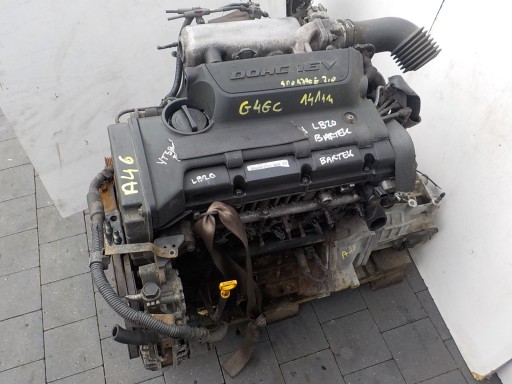 ДВИГАТЕЛЬ SPORTAGE II TUCSON 09r 2.0 16V 141KM G4GC ПОЛНАЯ ФАЗА