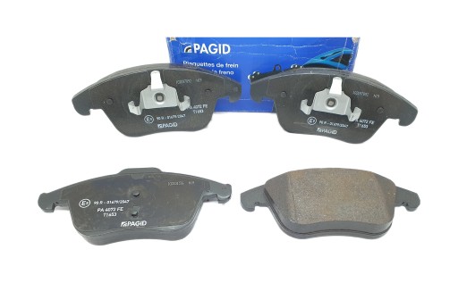 T1653 - Диски та колодки Ford GALAXY MONDEO IV S-MAX VOLVO V60