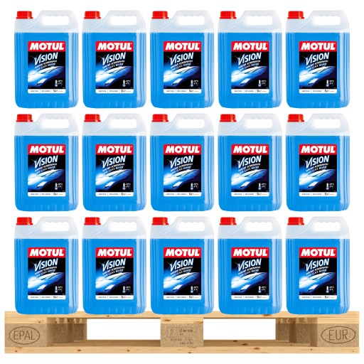 MOTUL VISION ЗИМНЯЯ ОМЫВАЮЩАЯ ЖИДКОСТЬ -20°C 5л Паллета = 450л